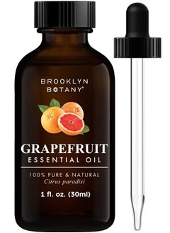 Grapefruit Essential Oil – 100% Pure and Natural – Therapeutic Grade Essential Oil with Dropper - Grapefruit Oil for Aromatherapy and Diffuser - 1 Fl. OZ