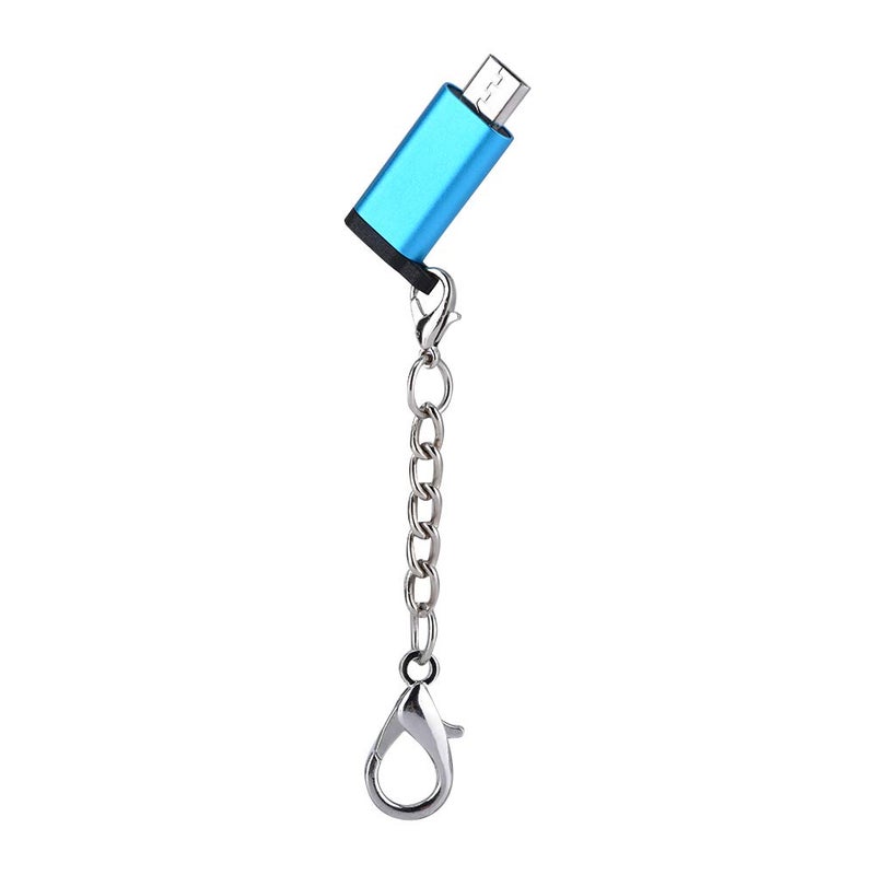 Keenso 5 Pack Multicolored Type C To Micro USB Adapter Compact And Safe Blue - Image 5