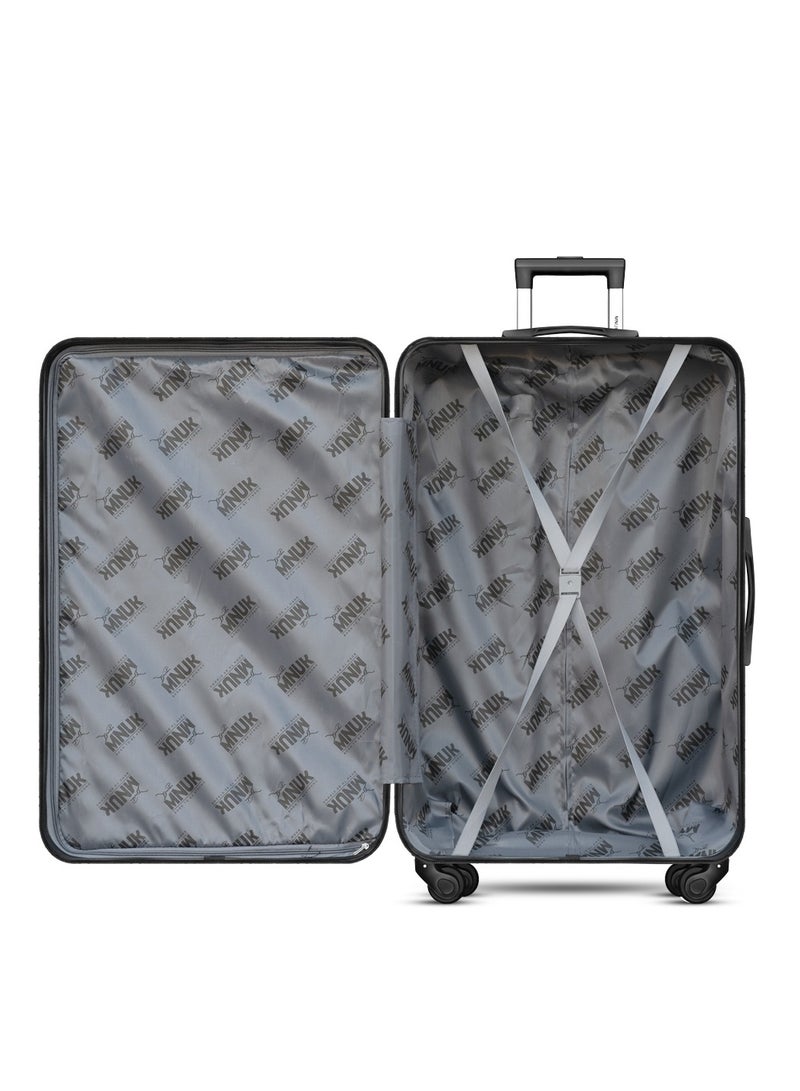 منيك مجموعة الحج من 3 حقائب | عربة بمقبض ناعم من الجوانب الصلبة مع قفل TSA | عجلات دوارة 360° | حقيبة يد - 20 إنش، متوسطة - 24 إنش، كبيرة - 28 إنش | تركوازي - Image 4