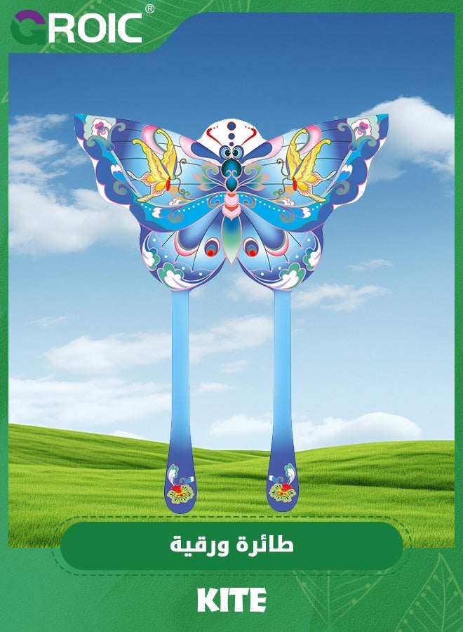 GROIC Colorful Life Butterfly Kite,Butterfly Kite for Kids & Adults,Easy to Fly Big Kite for Beginners, Beach Kites for Outdoor Activities,Large Single Line Kites with 100M String Kite Handle - Image 4