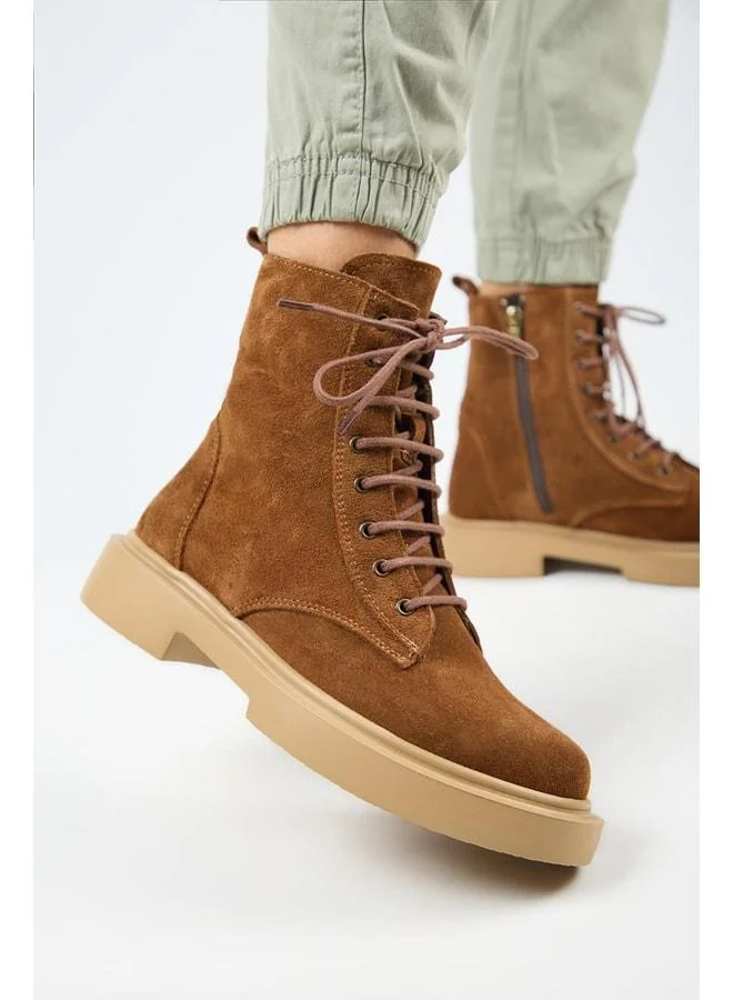 (Niro) Women's Real Leather Lace-up Taba Boot.
