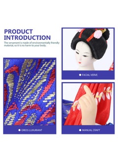 WINOMO WINOMO George Jimmy Japanese Traditional Beautiful Kimono Geisha Maiko Doll Decorations Gifts 12 inch  - Image 5