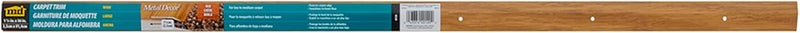 M-D Building Products Wide Carpet Trim - 1-3/8 In W X 36 In L X 0.3 In H, Oak Finish - Image 4
