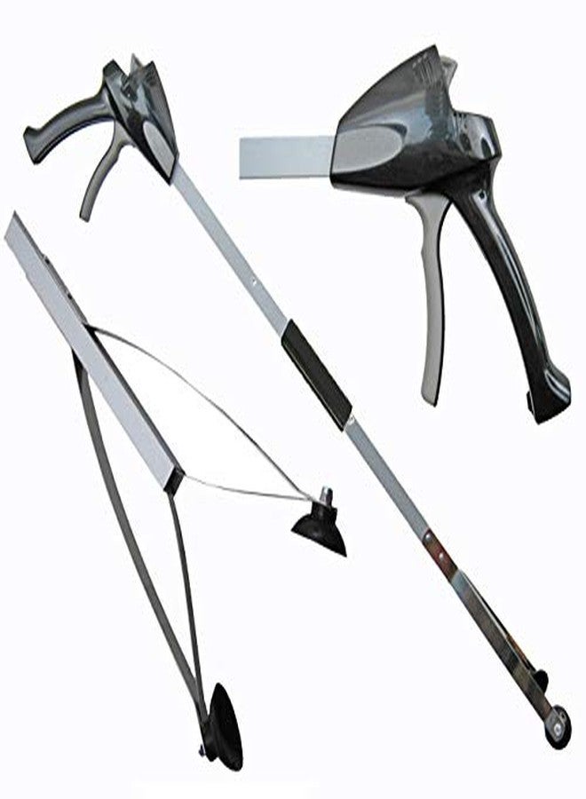 أركميت أداة ArcMate EZ Reacher PRO الخارجية المزودة بكوب شفط ومقبض قفل ومفصل انزلاقي، للاستخدام التجاري الداخلي والخارجي، فك عريض 4.5 بوصة، سعة 8 أرطال، أسود، 32 بوصة (32P-DC-1-FBA) - Image 1