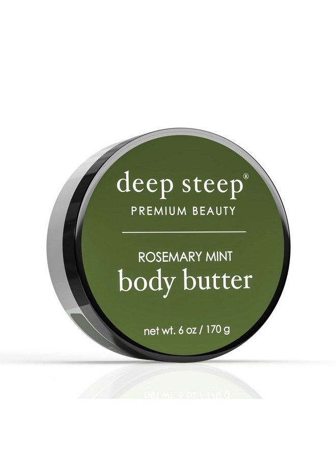 Deep Steep Rosemary Mint Body Butter 6 Oz  - Image 1