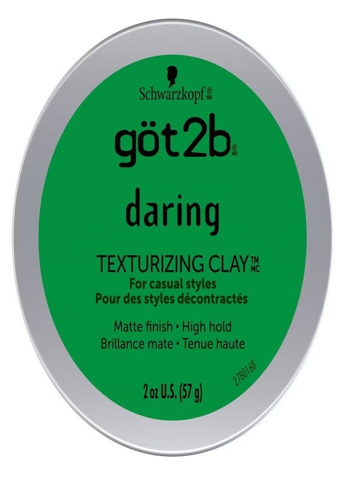 Got2b Schwarzkopf Got 2B Daring Texturizing Clay 2 Ounce - Image 2