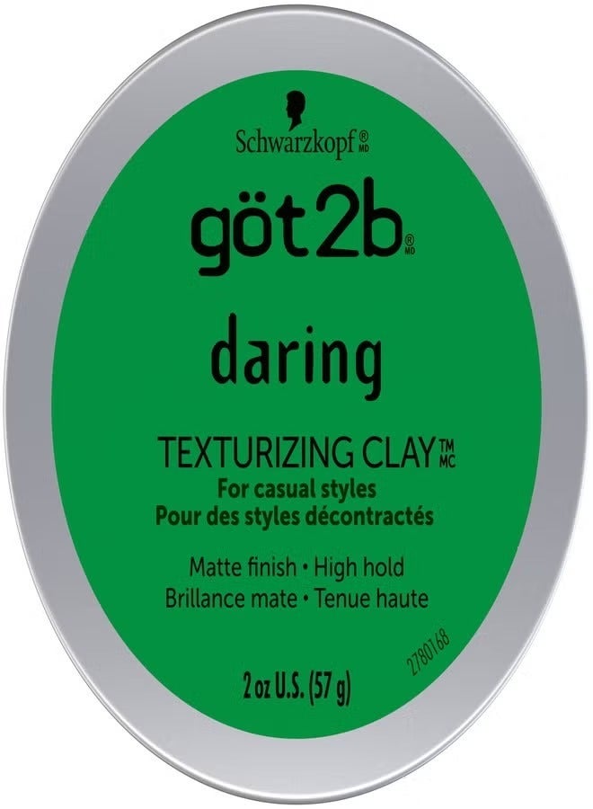 Got2b Schwarzkopf Got 2B Daring Texturizing Clay 2 Ounce - Image 3
