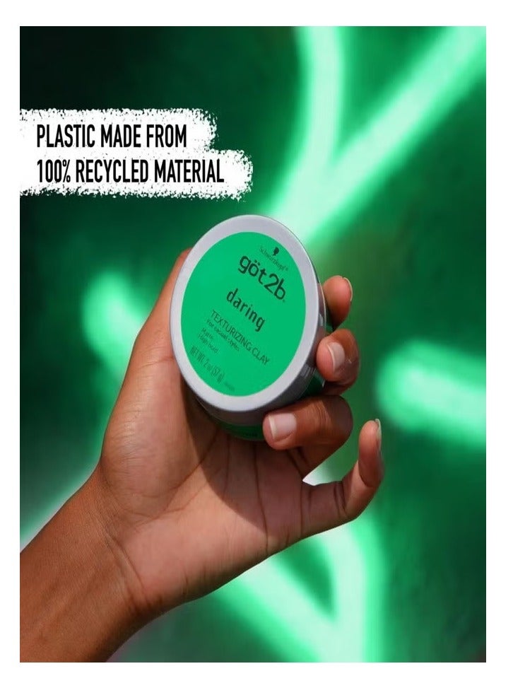 Got2b Schwarzkopf Got 2B Daring Texturizing Clay 2 Ounce - Image 4