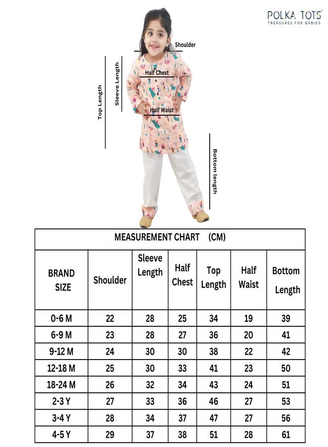 POLKA TOTS Boy’s Super Soft Cotton Kurta Pyjama Set |Night Suit for Kids Boys & Girls (12-18 M - Green Rabbit) - Image 5