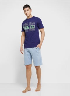 Robert Wood Nightwear Top & Shorts Sets  - Image 1
