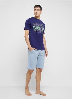 Robert Wood Nightwear Top & Shorts Sets  - Image 5