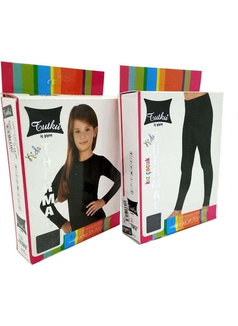 Katmirra Tutku Thermal Girls Tights and Bodysuit 