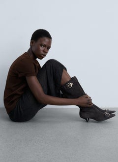 MANGO Round Neck T-Shirt  - Image 4