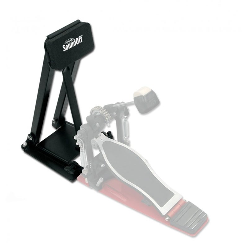 Evans RealFeel Folding Bass Pedal Practice Pad - Kick Drum Practice Pad - Fits Single and Double Pedals - Realistic Rebound - Image 1