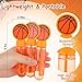 PullCrease 16 Pcs Big Basketball Bubble Wands Party Favors Gifts Birthday Bubble Wand Bulk Basketball Theme Decorations Birthday Party Supplies for Sport Lover Gifts Goodie Bag Stuffs - Image 4
