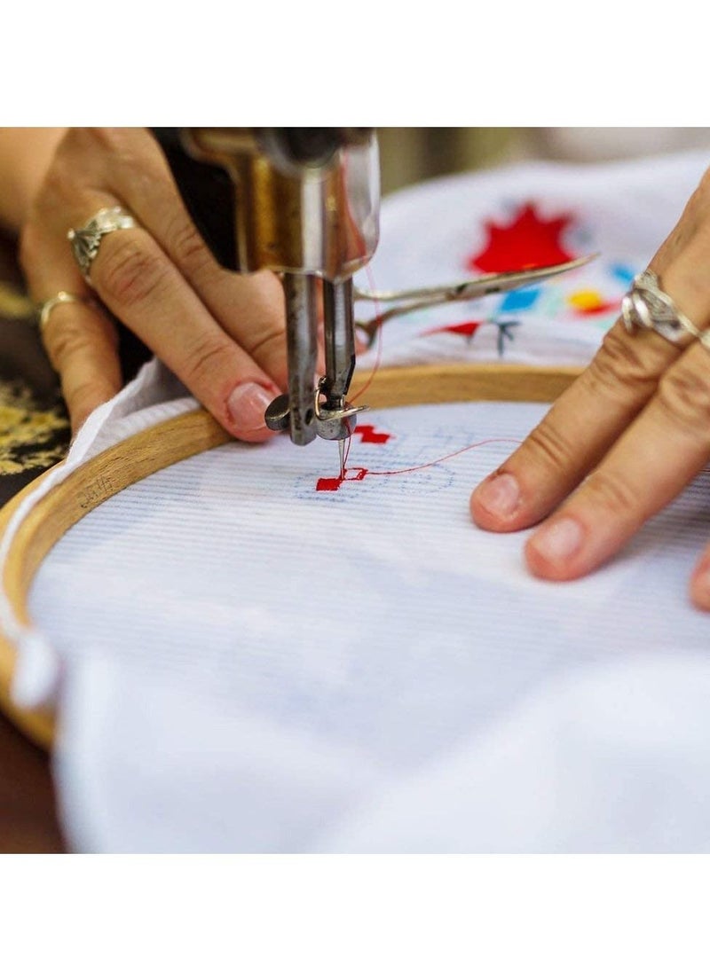 Y&D 10 Pcs Embroidery Cloth, Classic Reserve Aida Cloth Cross Stitch White Including 5 30 × 45 cm and ×30 for  - Image 3