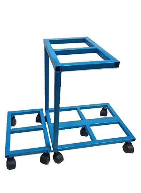 RAJCHIEF RAJCHIEF Heavy Duty Super Quality Metal Custom Inverter Battery Trolley with Twin Caster WheelsSuitable for All Type of Inverter Batteries  - Image 1