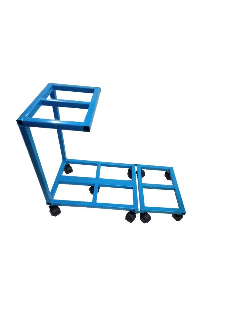 RAJCHIEF RAJCHIEF Heavy Duty Super Quality Metal Custom Inverter Battery Trolley with Twin Caster WheelsSuitable for All Type of Inverter Batteries  - Image 4