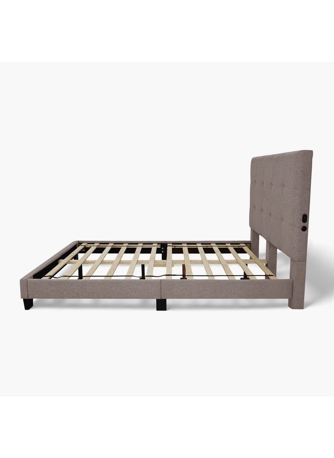 Kulltorp Smart Upholstered Twin Bed 131 x 121 x 216 cm