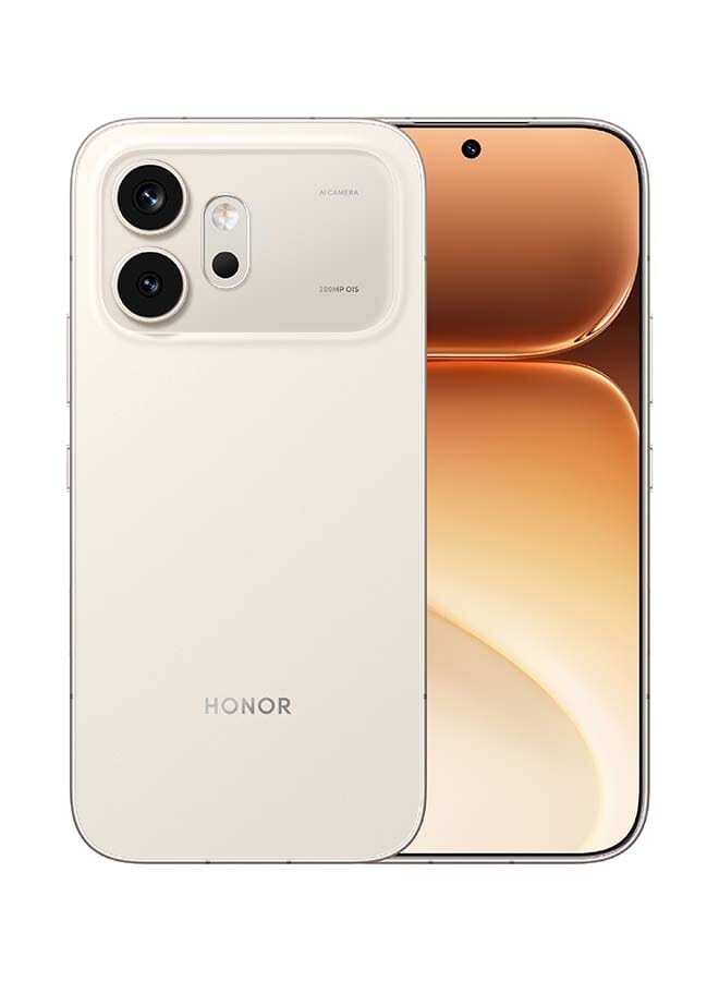 هونور 600 5G ثنائي الشريحة 12 جيجابايت رام 256 جيجابايت ذهبي أبيض مع سماعات أذن X7e اختيار مجاني (قد يختلف لون الهدية) - Image 2