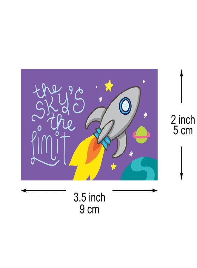 Youngever 300 Pack Lunch box cards for kids, 50 Unique Design, Lunch Box Notes, Motivational and Inspirational Thinking Cards - Image 5