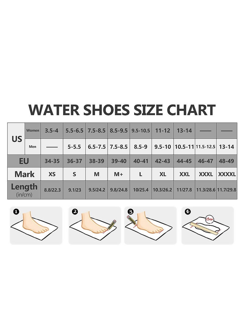 MissTiara - Water Shoes Women's Men's Outdoor Beach Swimming Aqua Socks Quick-Dry Barefoot Shoes Surfing Yoga Pool Exercise 35-45 - Image 1