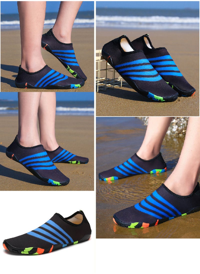 MissTiara - Water Shoes Women's Men's Outdoor Beach Swimming Aqua Socks Quick-Dry Barefoot Shoes Surfing Yoga Pool Exercise 35-45 - Image 1