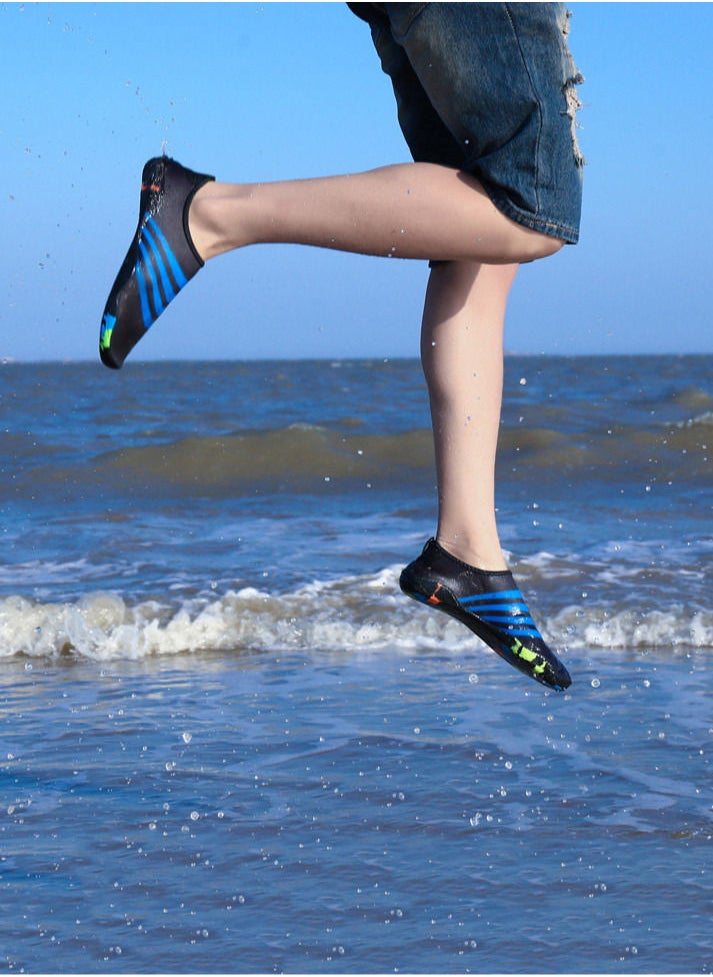 MissTiara - Water Shoes Women's Men's Outdoor Beach Swimming Aqua Socks Quick-Dry Barefoot Shoes Surfing Yoga Pool Exercise 35-45 - Image 1