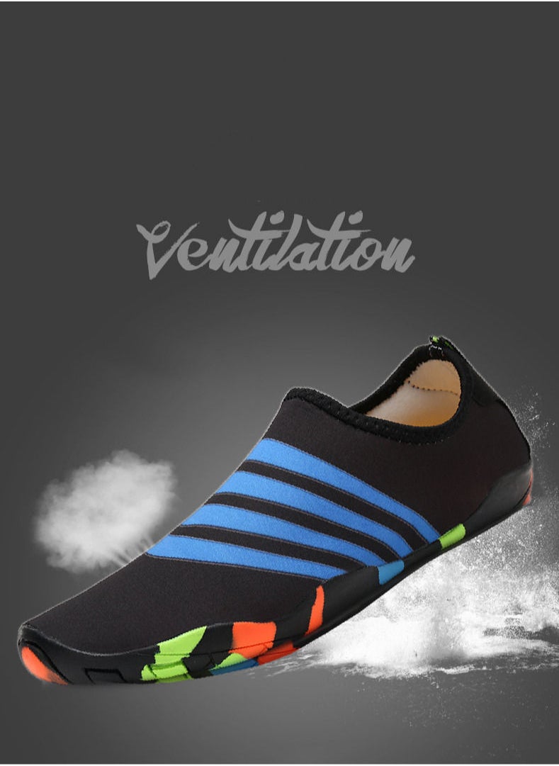 MissTiara - Water Shoes Women's Men's Outdoor Beach Swimming Aqua Socks Quick-Dry Barefoot Shoes Surfing Yoga Pool Exercise 35-45 - Image 1