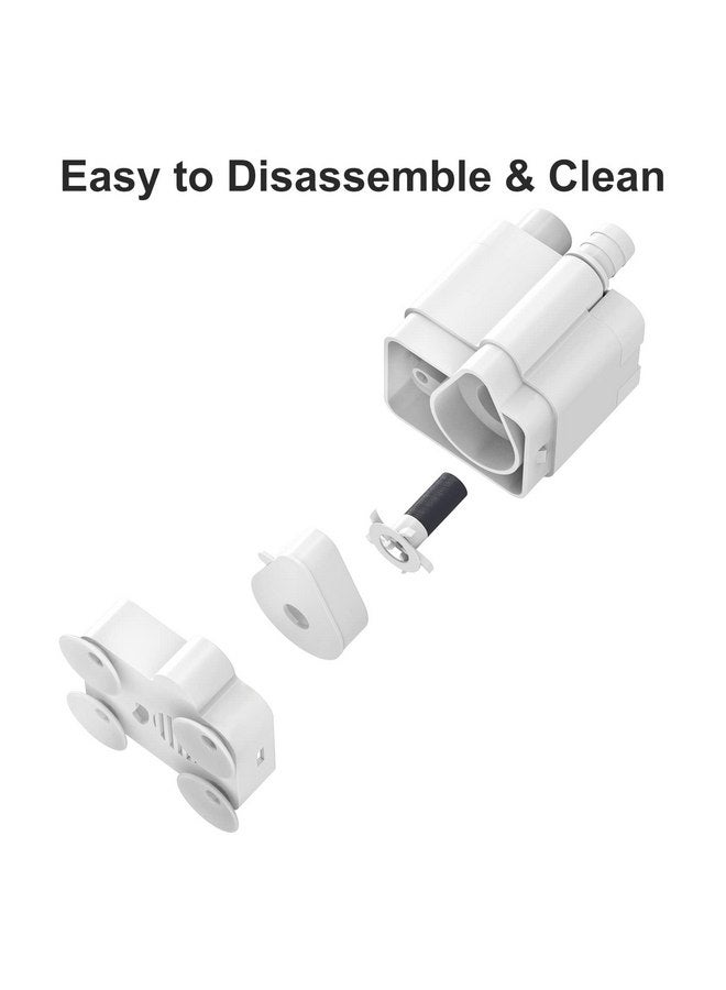 NPET Cat Water Fountain Replacement Pump with Light Compatible with WF100 Cat Fountain - Image 4