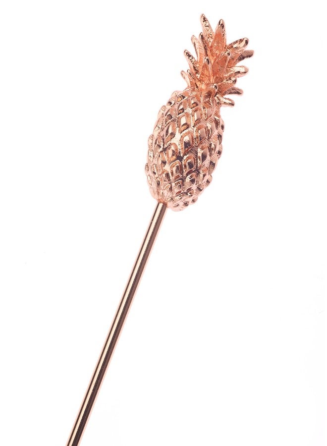 Barfly Cocktail Picks, Pineapple, Copper Plated, 4.5", Set 12 - Image 3