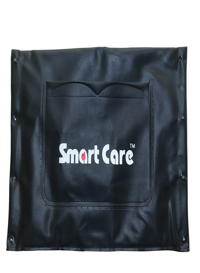 SMARTCARE Premium Leather Back Seat Cover for Wheelchairs - Comfort and Style Combined for Ultimate Mobility Experience