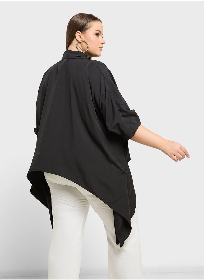 Ella Plus - Asymmetric Tunic - Image 1