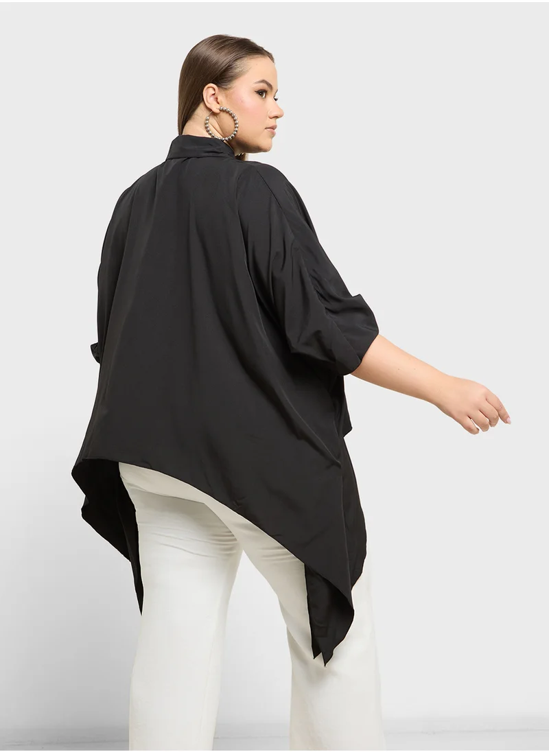 Ella Plus Asymmetric Tunic