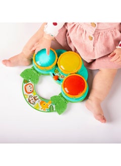 Bright Starts Bright Starts Safari Beats Musical Drum Toy (24 cm)  - Image 1