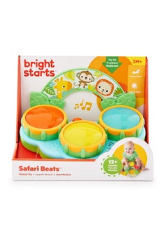 Bright Starts Bright Starts Safari Beats Musical Drum Toy (24 cm)  - Image 5