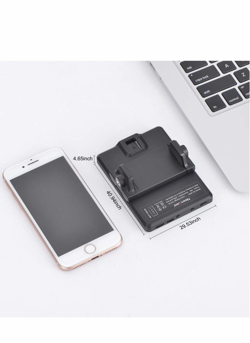 Y&D LED High Power Rechargeable Clip Fill Video Light, Conference Kit 3 Modes, for Phone, iPad, Laptop  - Image 5