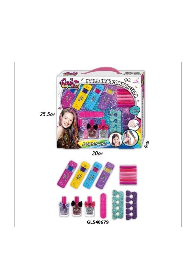 FASHION GIRL COOL COLLECTION NAIL & HAIR COMBINATION - Image 2