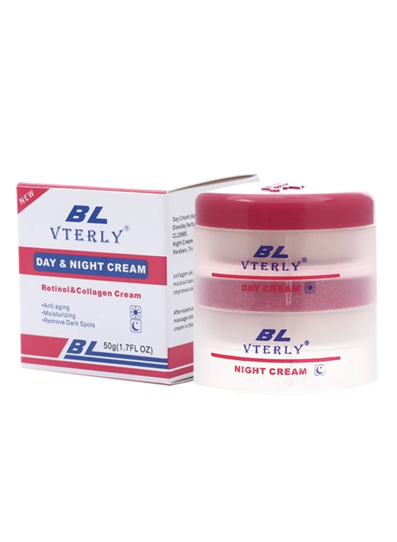 Vterly Day And Night Cream Dark Spot Removal Lightening Whiten Brightening Face Cream - Image 1