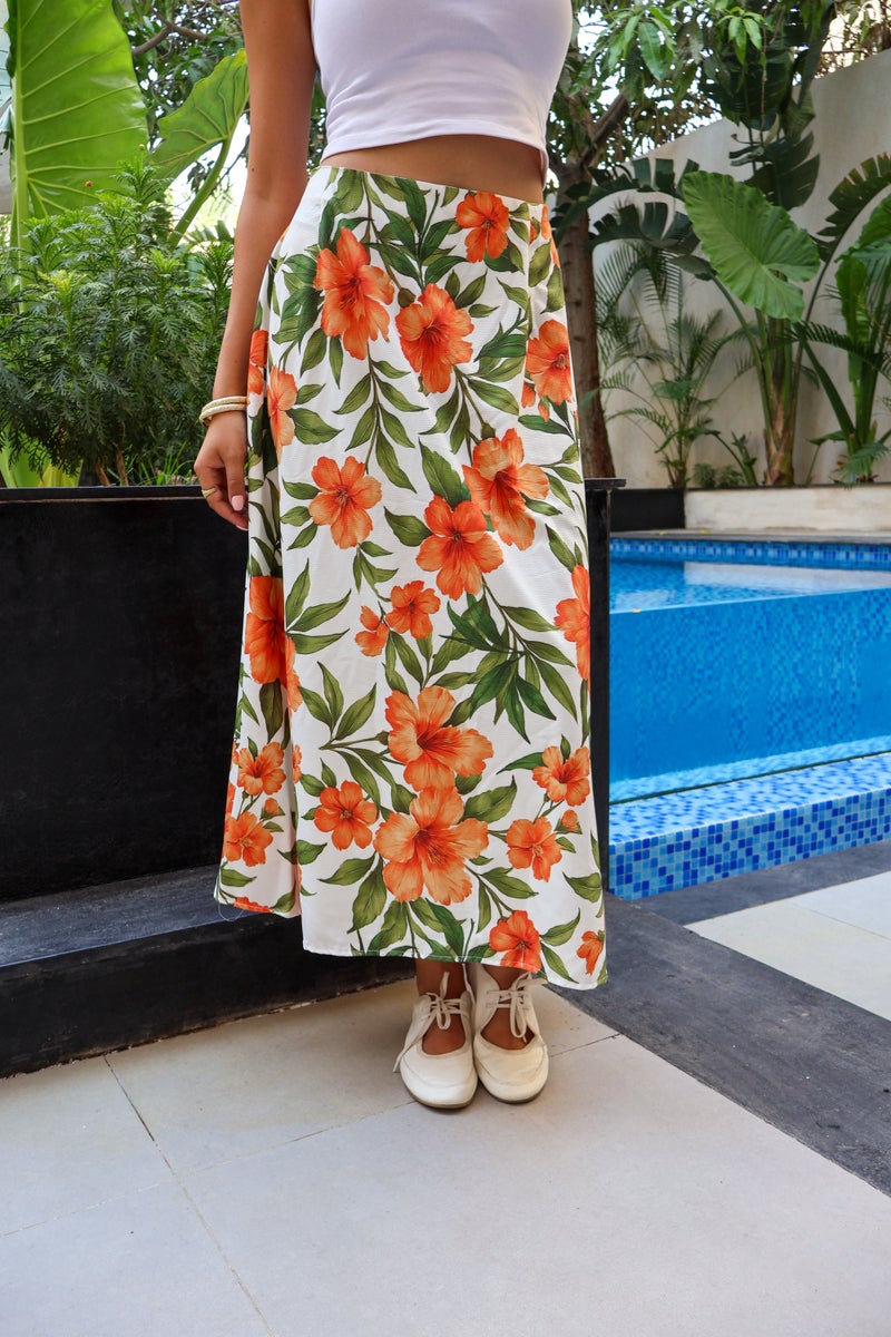 Pavo Floral Skirt - Image 2