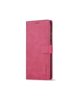 LC.IMEEKE Case For Xiaomi Redmi 13C 4G/5G/Poco C65 Calf Texture Leather Phone Case  - Image 2