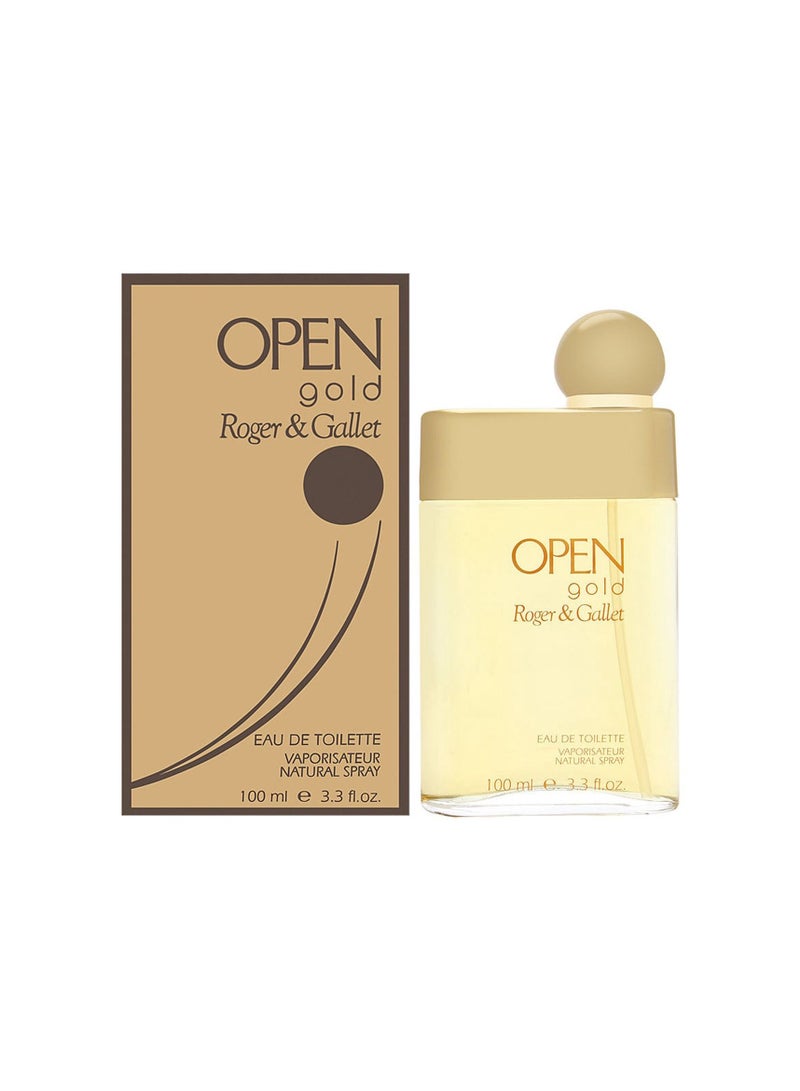 ROGER & GALLET Open Gold Eau De Toilette 100 ml - Image 1