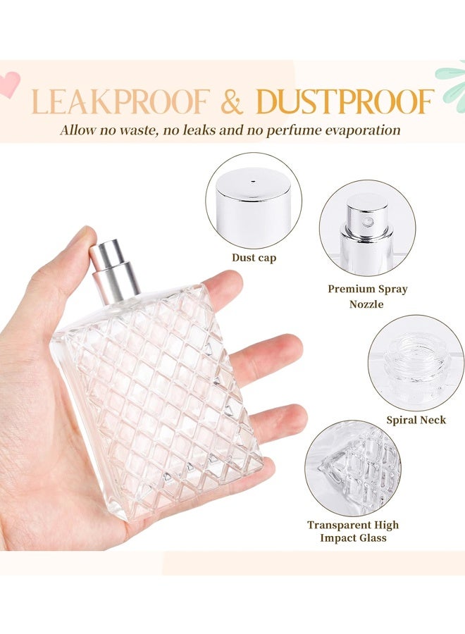 100ml Empty Perfume Bottles Refillable,Leak-Proof Travel Perfume Spray Bottles, Fine Mist Sprayer for Cologne Essential Oils - Image 3