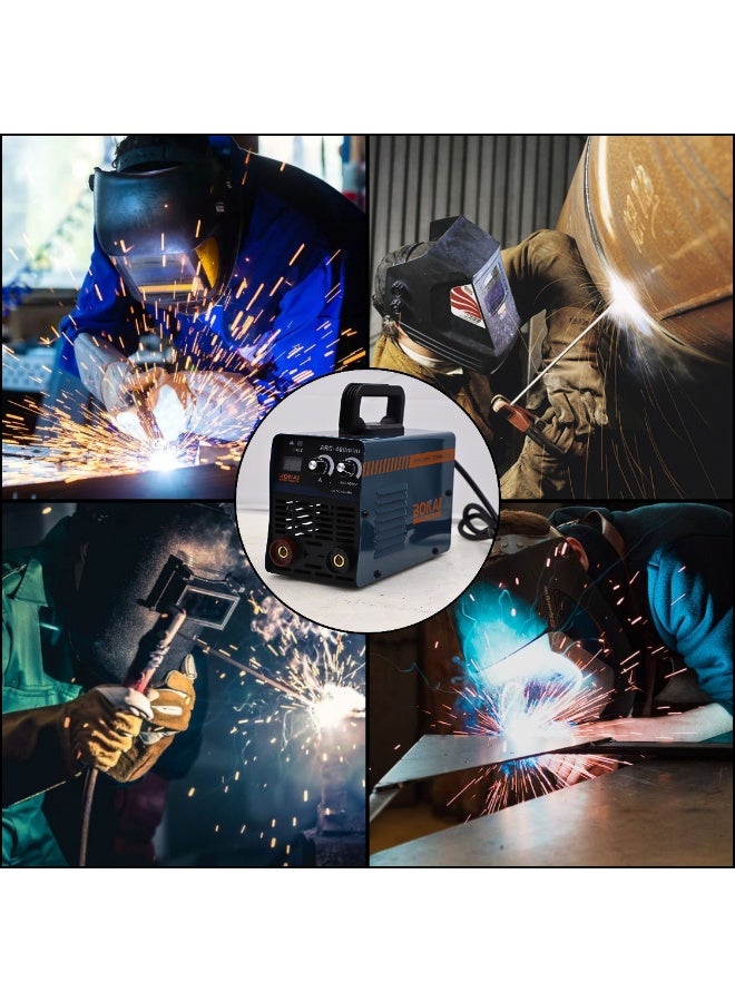 Bonai ARC-400Mini Inverter Welder | 220V-240V MMA Stick Welding Machine | IGBT Technology, Portable Design | Model BN-HK87 | IP21 Rated, Insulation Grade F - Image 2