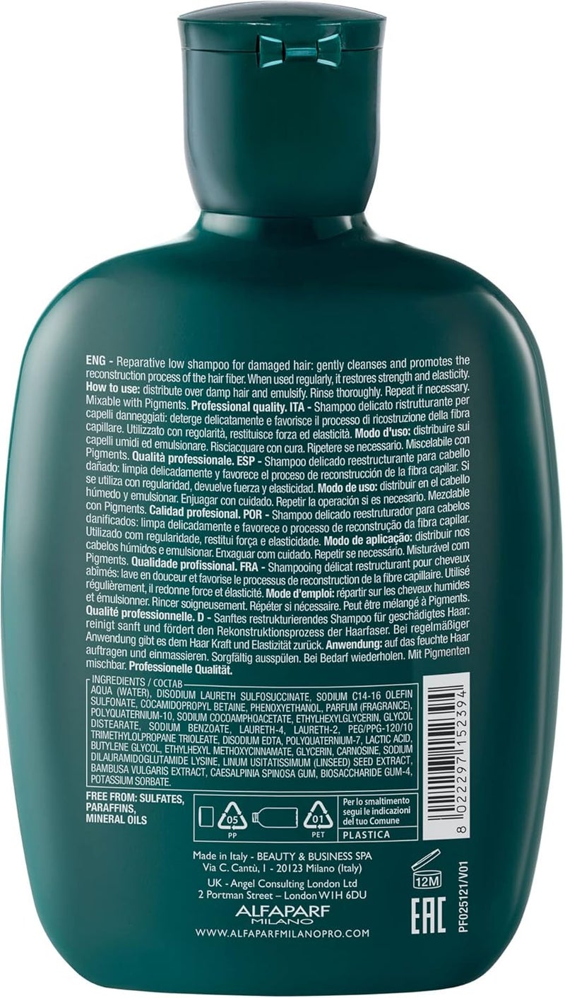 Alfaparf Milano Semi di Lino Reconstruction Shampoo - Image 2