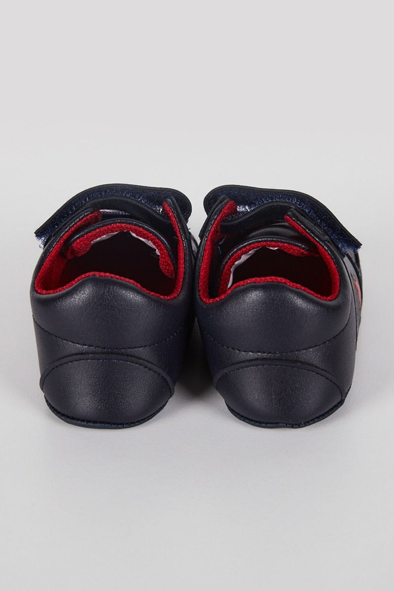 U.S. Polo Assn. Sweetie Navy Blue Baby Boy Shoes  - Image 4
