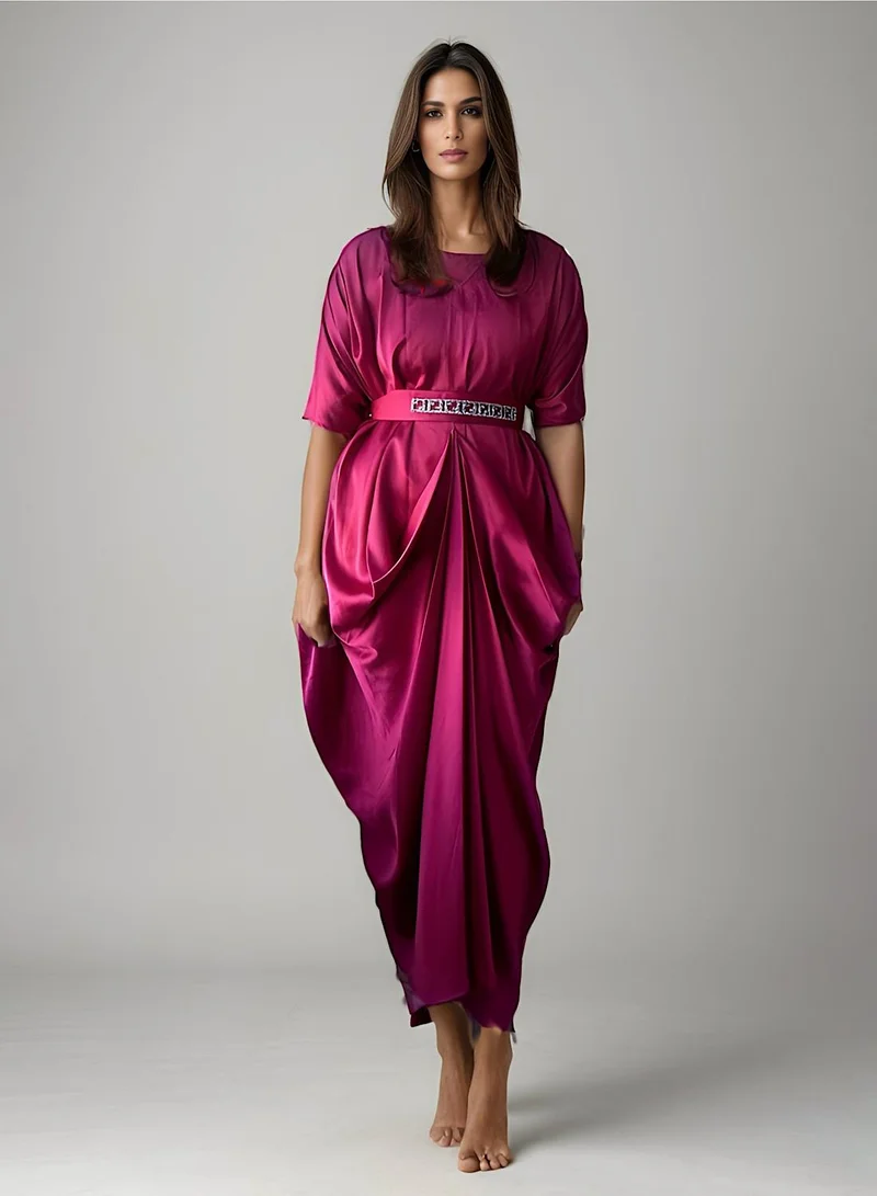 ECSTACY Drape dress set