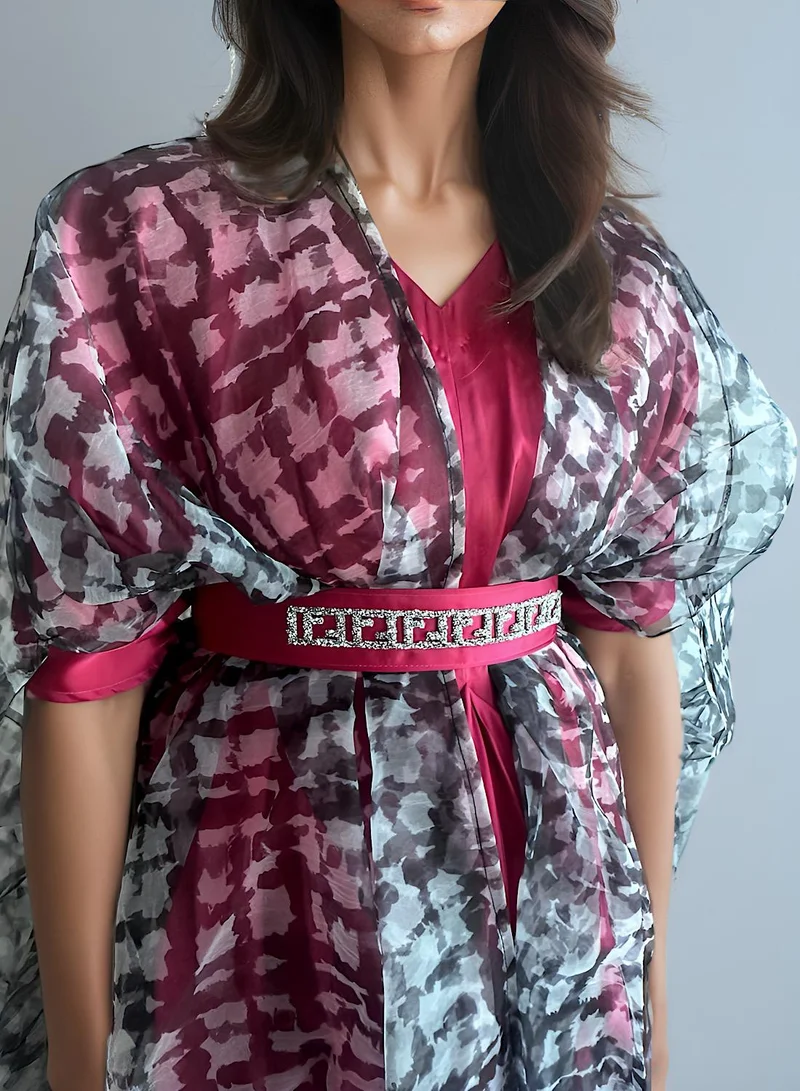 ECSTACY Drape dress set