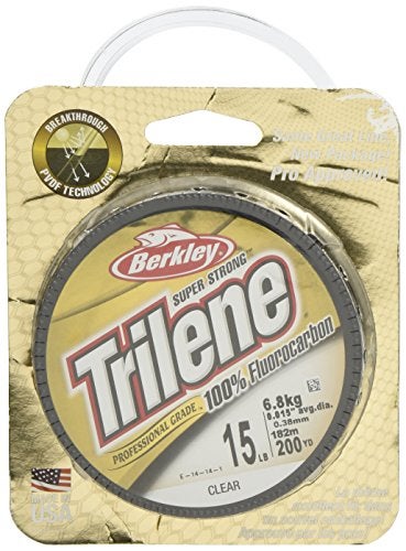 Berkley Trilene® 100% Fluorocarbon, Clear, 20lb | 9kg, 200yd | 182m Fishing Line, Suitable for Freshwater Environments - Image 5