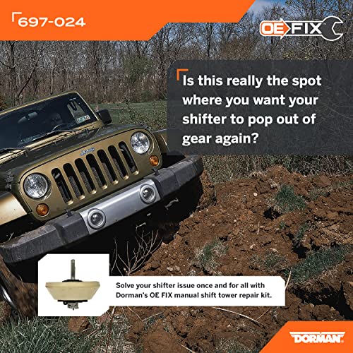 Dorman طقم برج نقل الحركة اليدوي دورمان 697-024 متوافق مع نماذج جيب المختارة (إصلاح OE) - Image 2